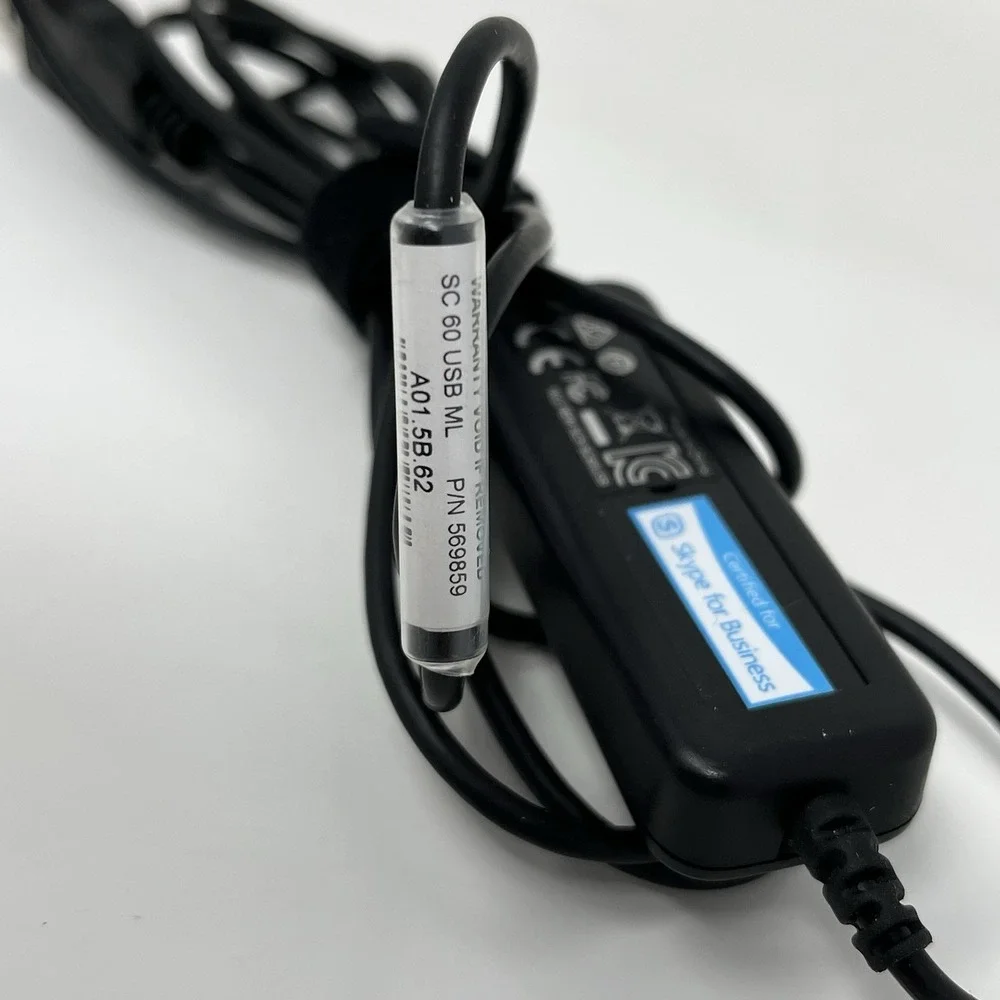 EPOS Sennheiser SC 60 USB ML Headset Noise Canceling, Microphone HD